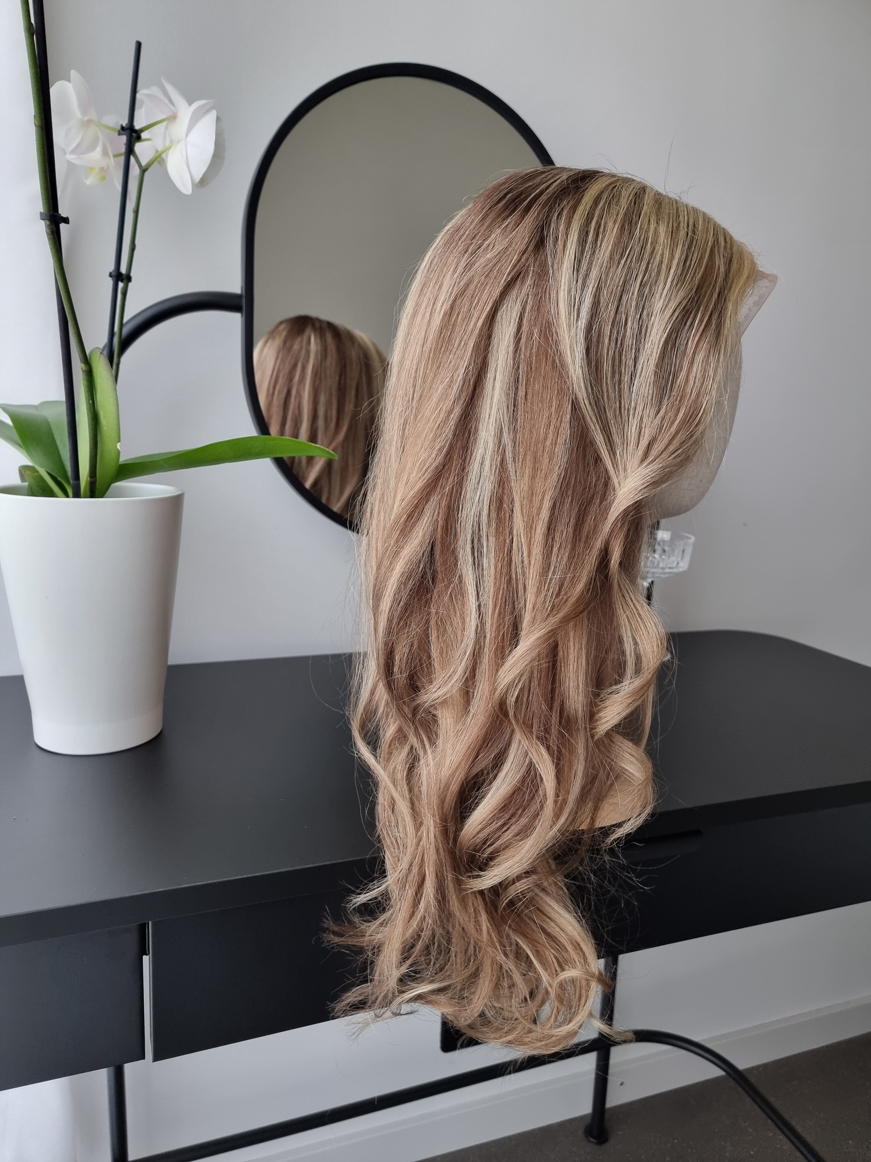 Remy Human Hair Wig (size M) - Fusion Collection