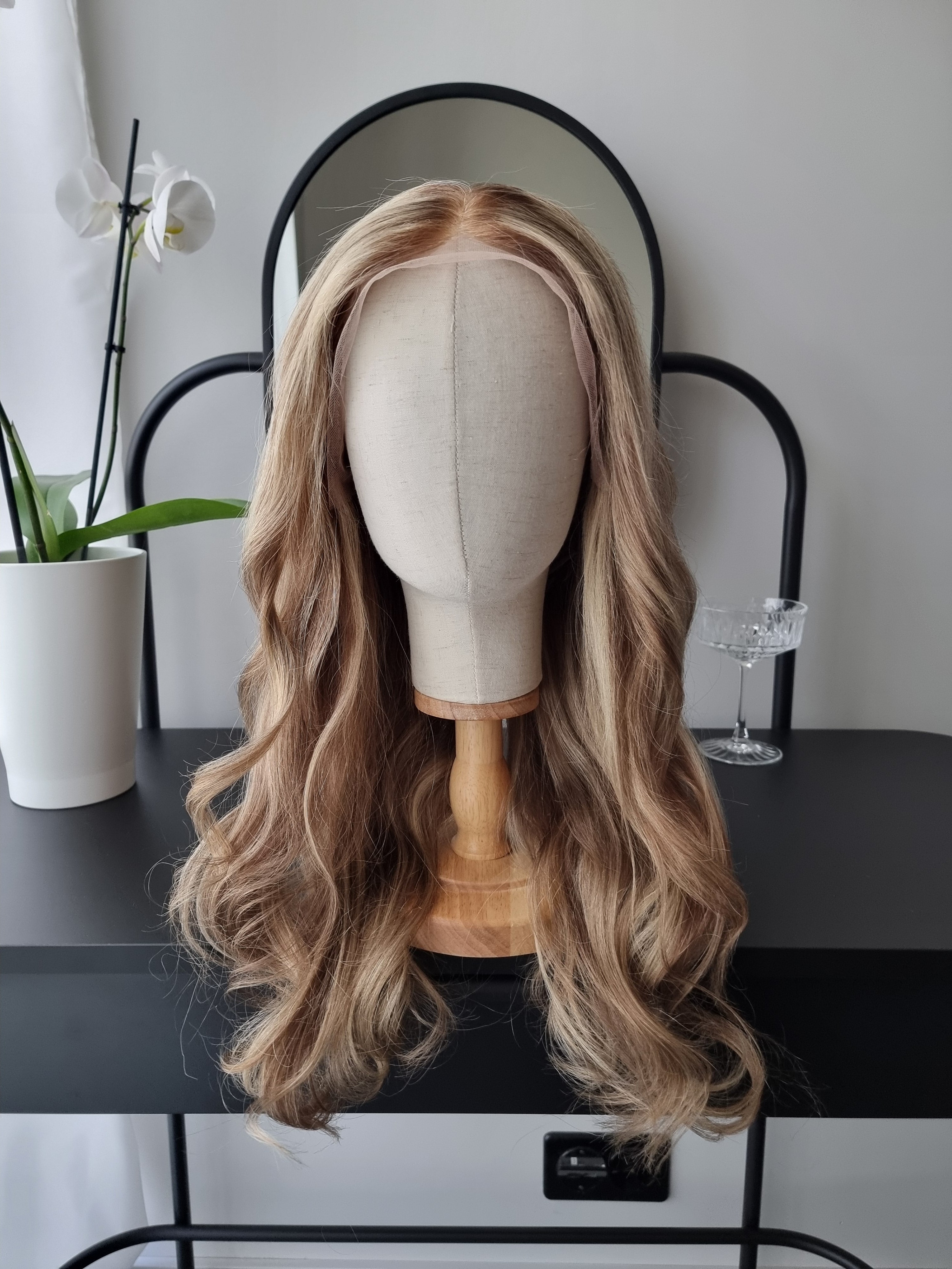 Remy Human Hair Wig (size M) - Fusion Collection