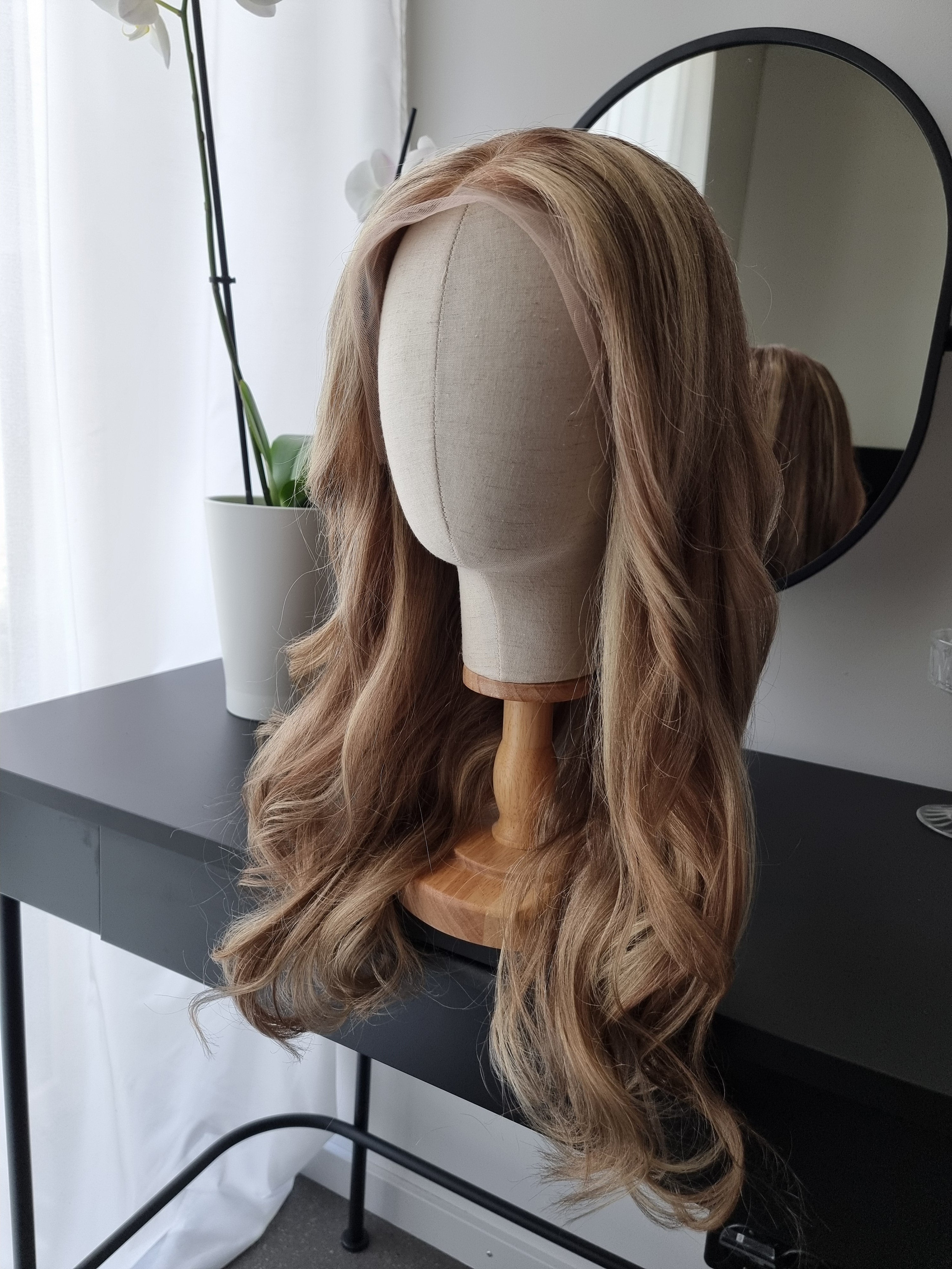 Remy Human Hair Wig (size M) - Fusion Collection