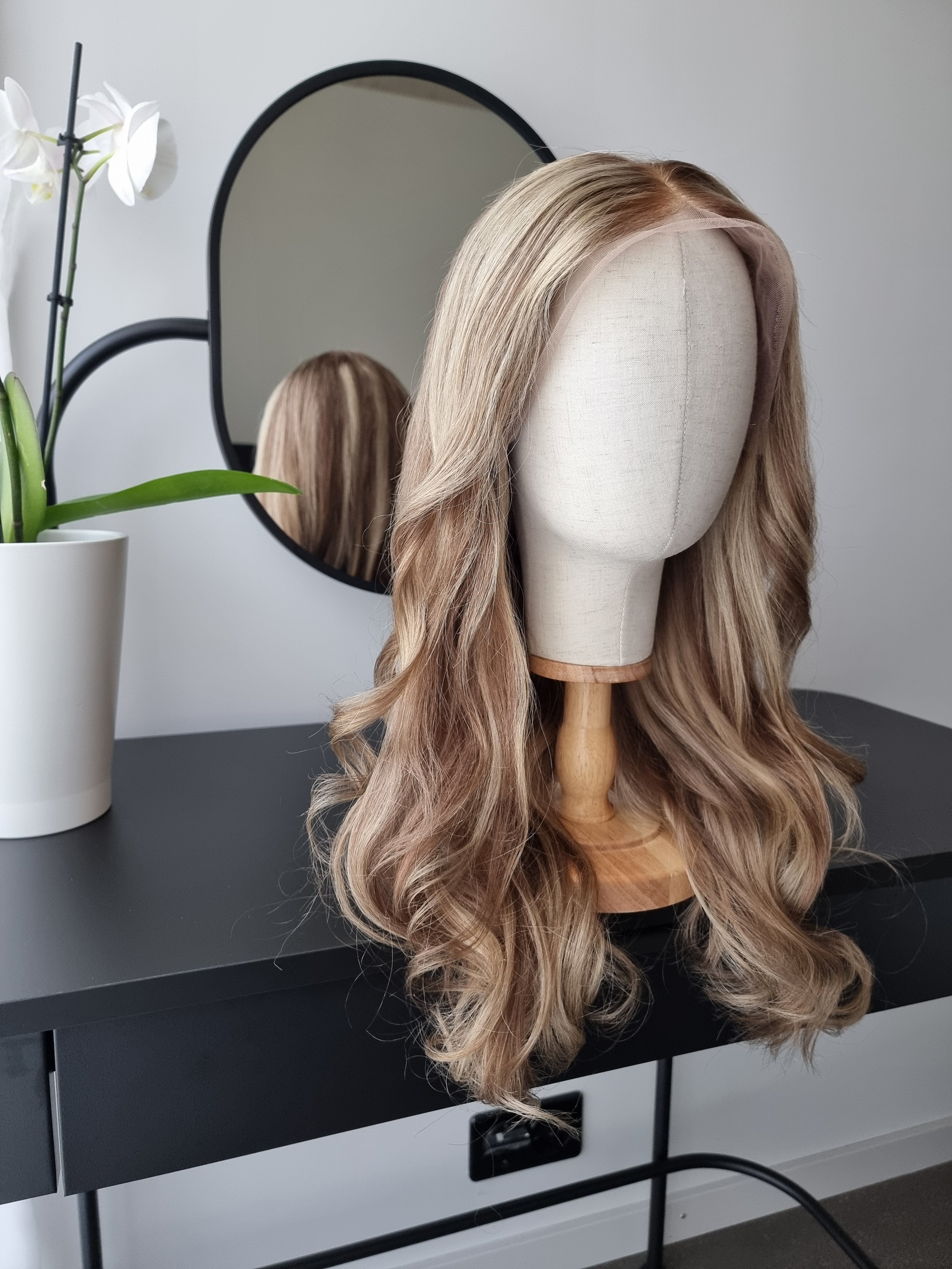 Remy Human Hair Wig (size M) - Fusion Collection