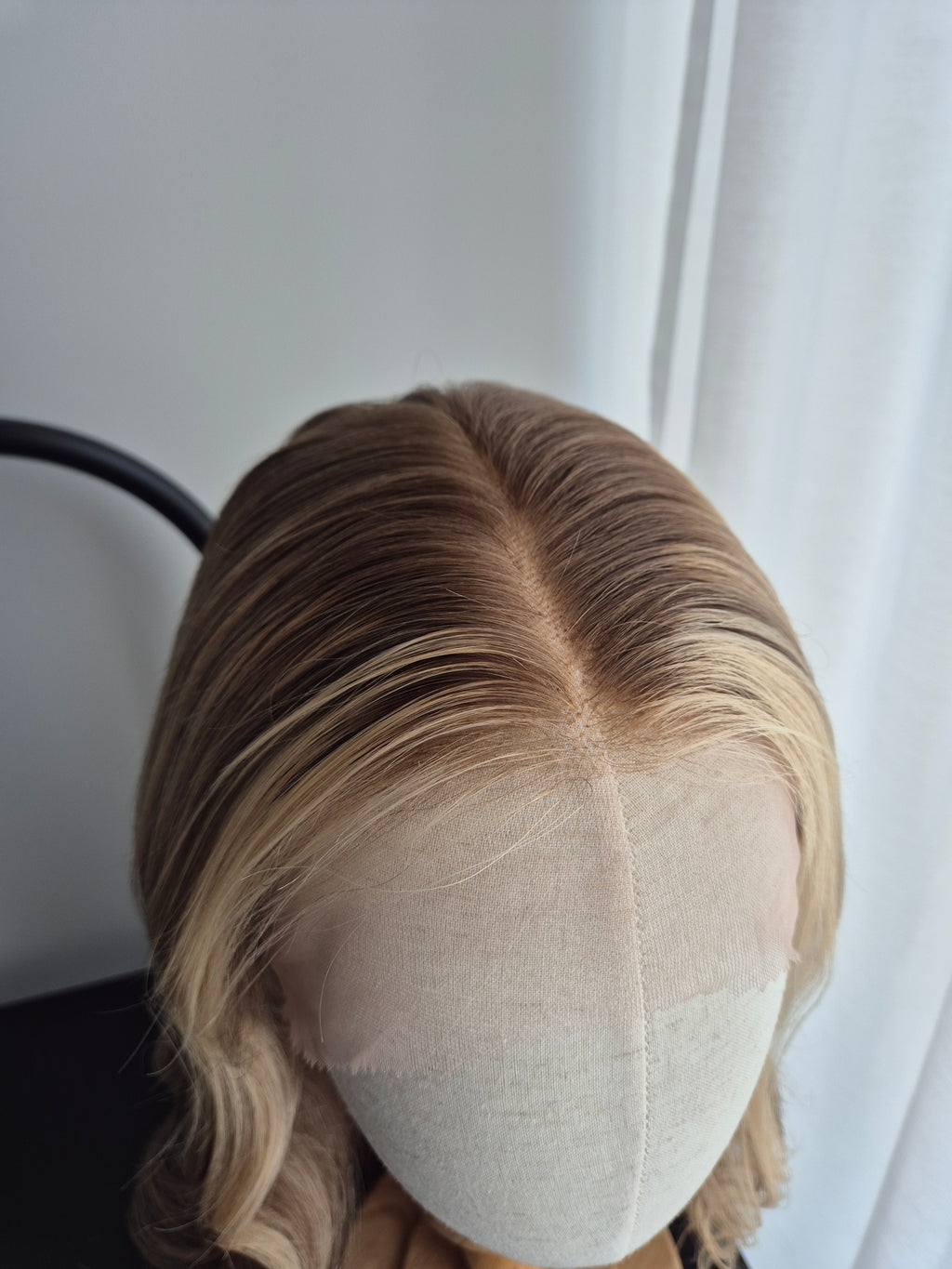 Premium Remy Human Hair Wig (size S)— Platinum Collection
