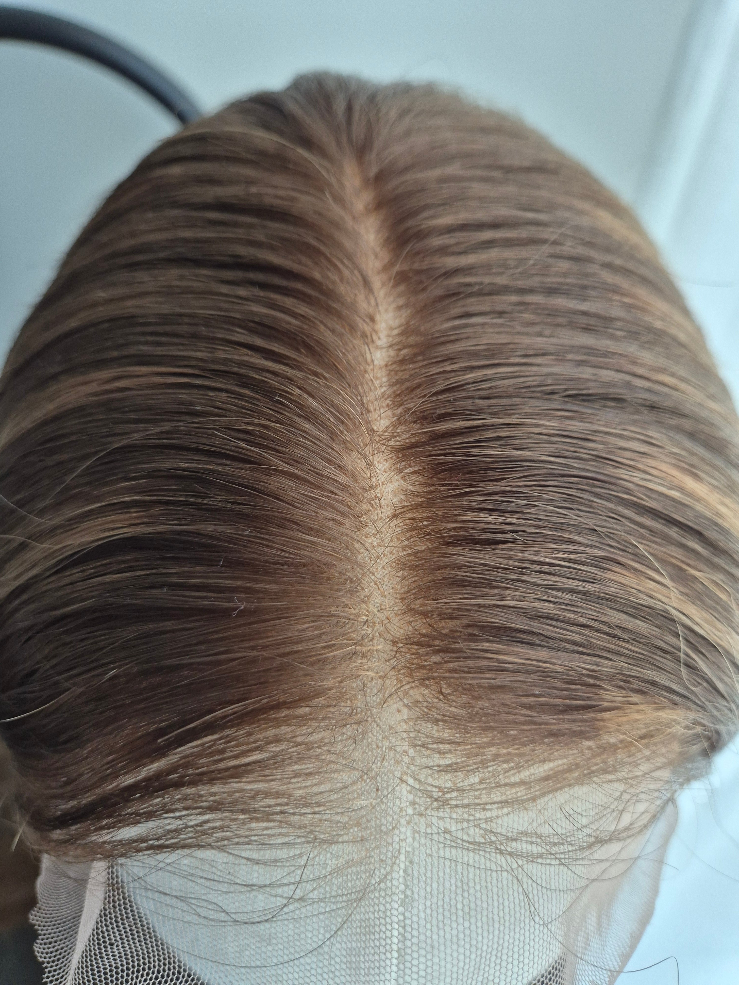 Remy Human Hair Wig (size M)— Platinum Collection
