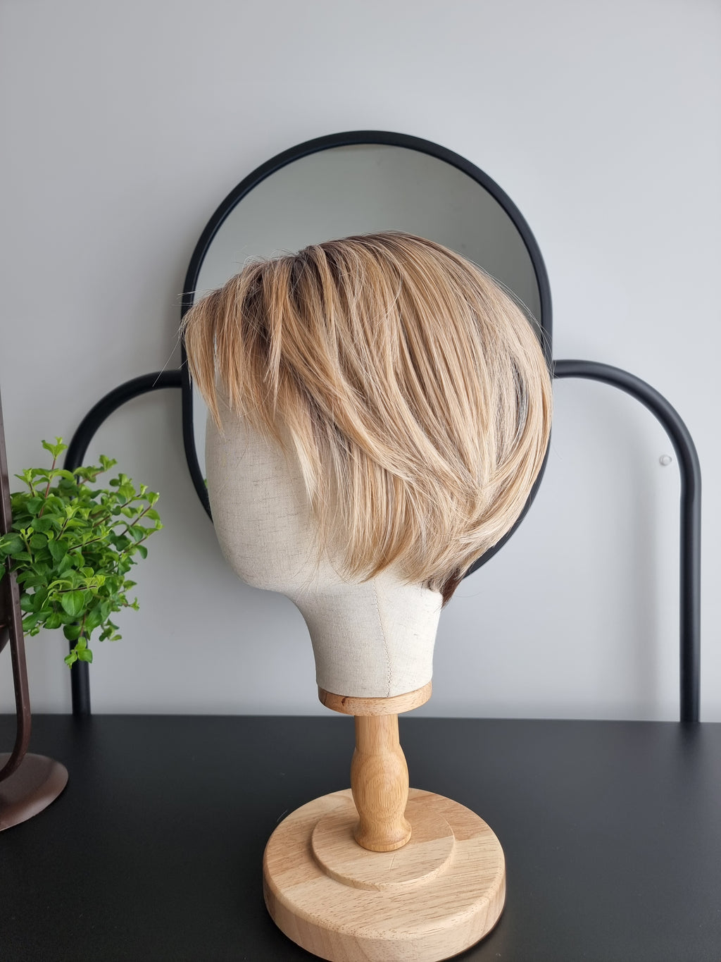 "Aurora" monofilament wig