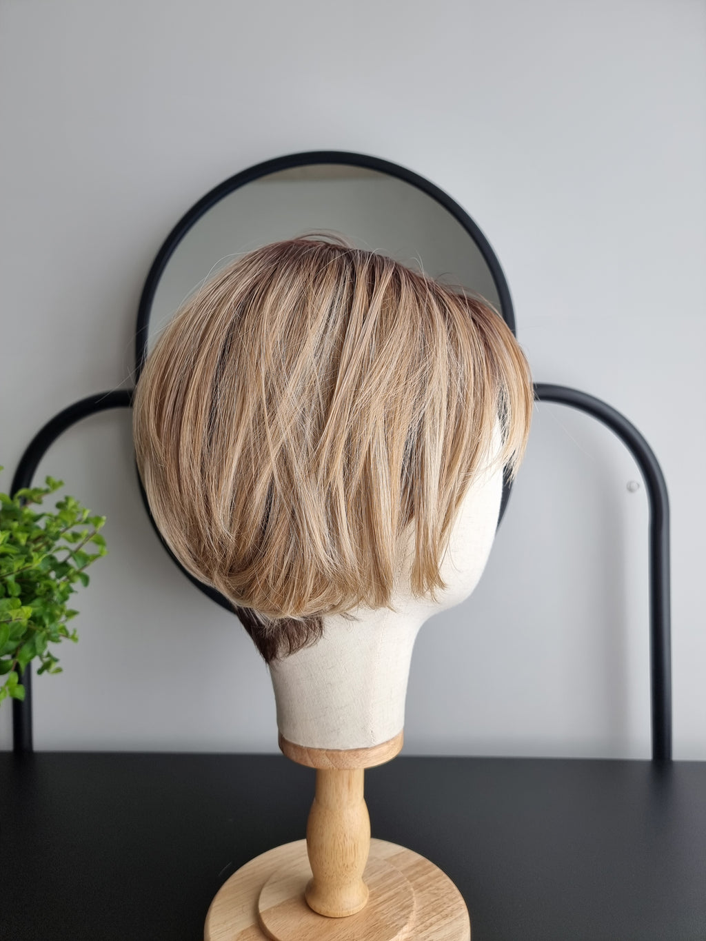 "Aurora" monofilament wig