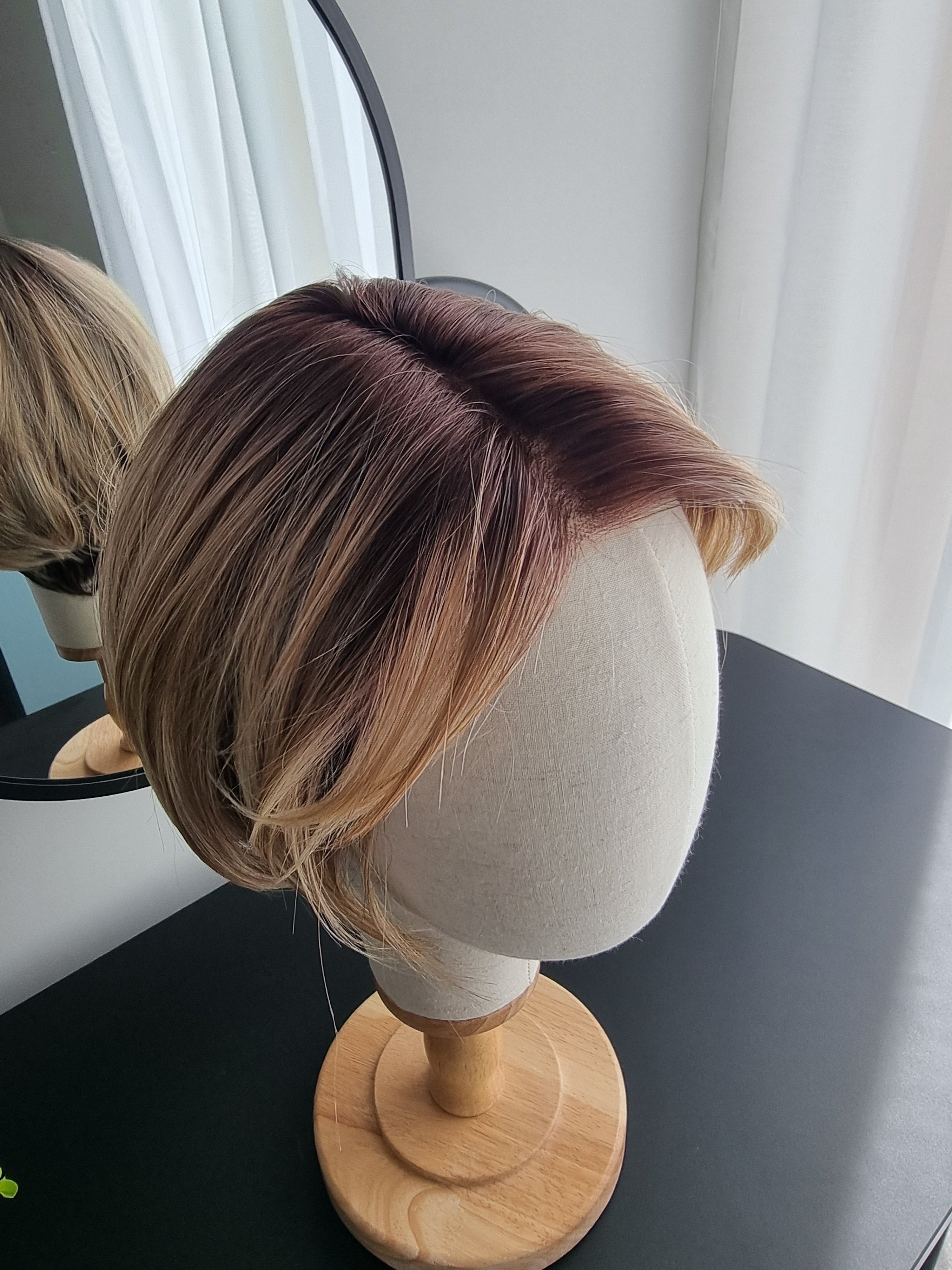 "Aurora" monofilament wig