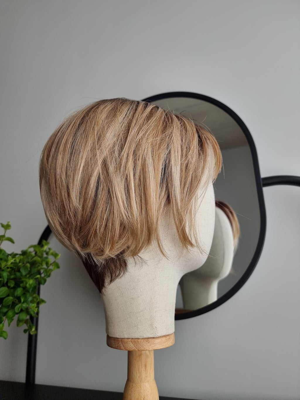"Aurora" monofilament wig