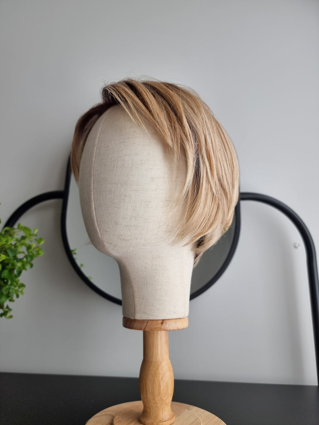"Aurora" monofilament wig