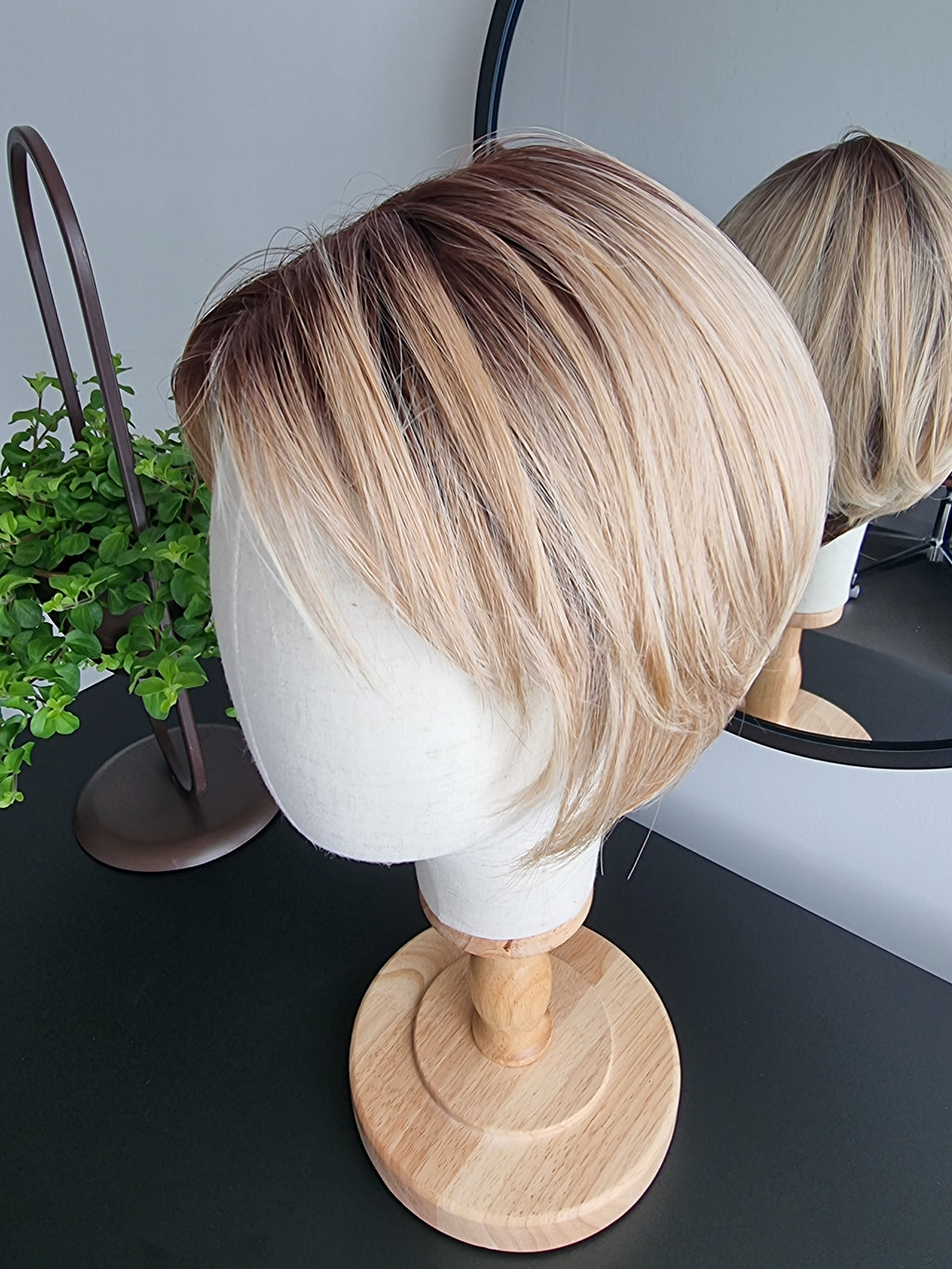 "Aurora" monofilament wig