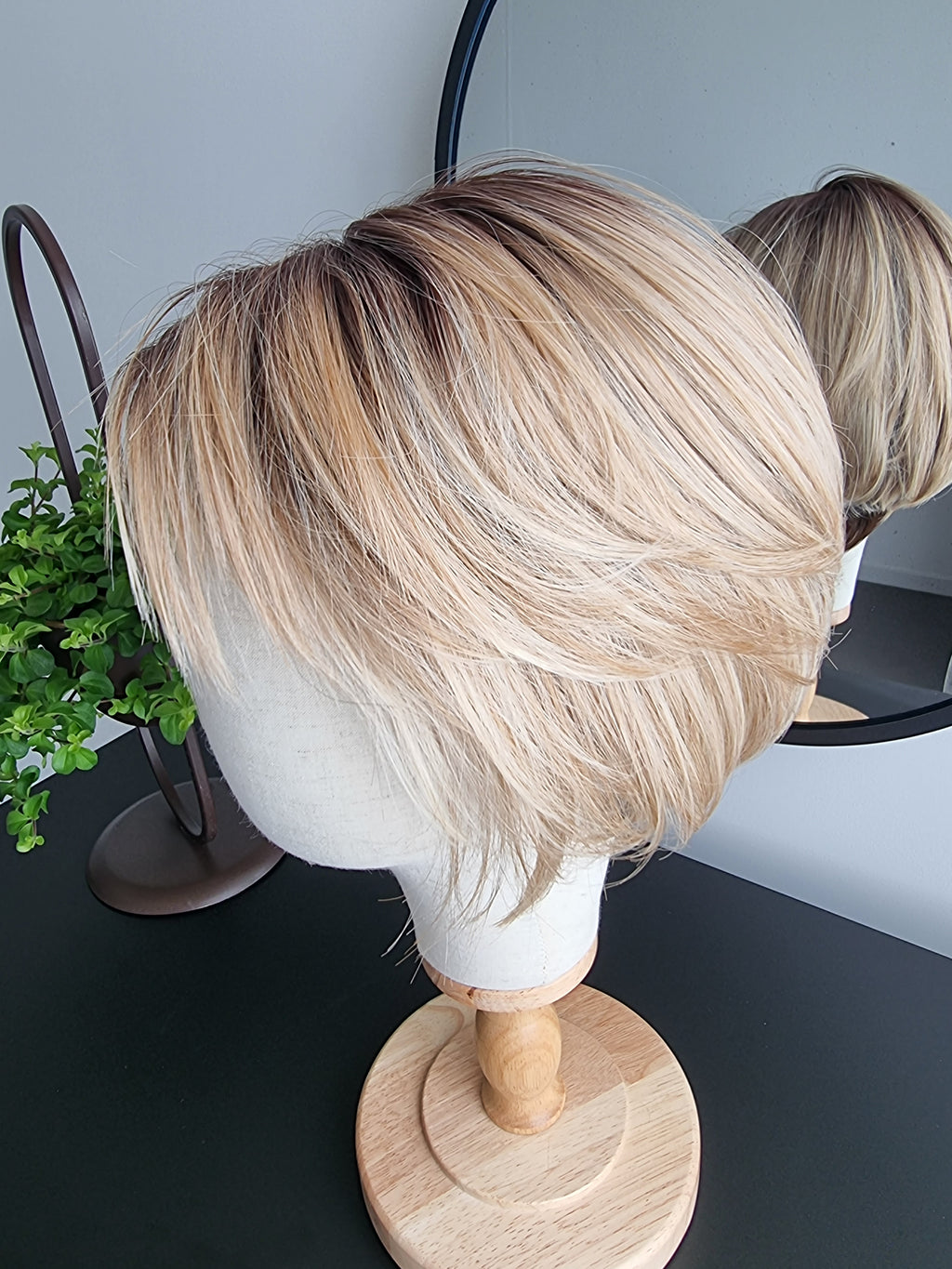"Aurora" monofilament wig