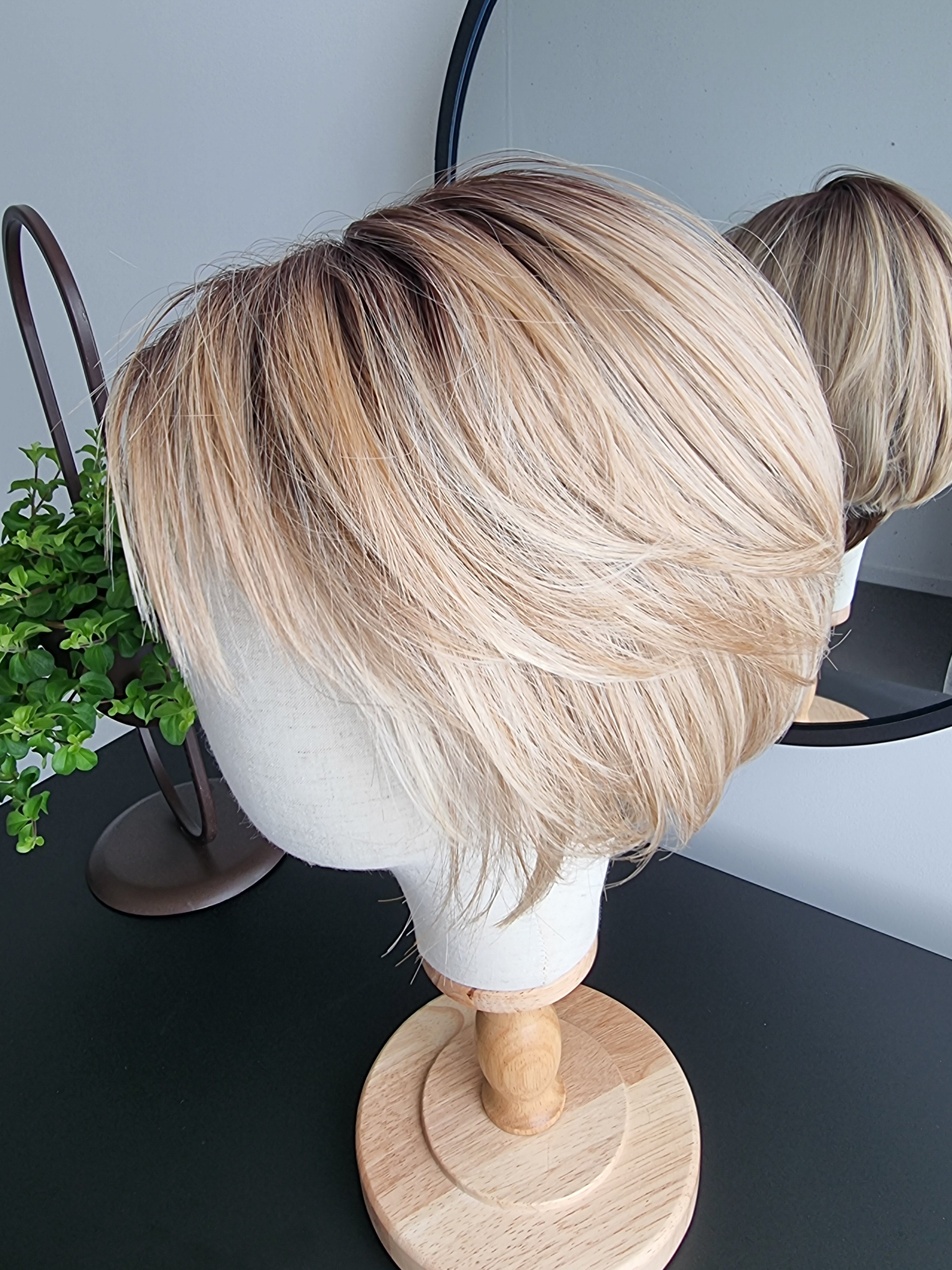 "Aurora" monofilament wig