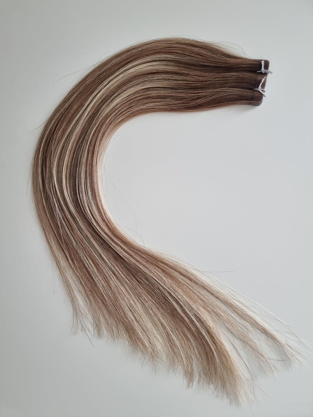 Tape in extensions Remy human hair #B6/613