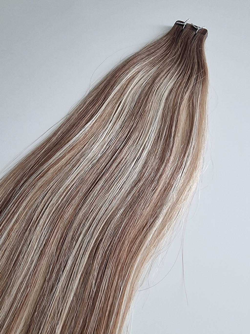 Tape in extensions Remy human hair #B6/613