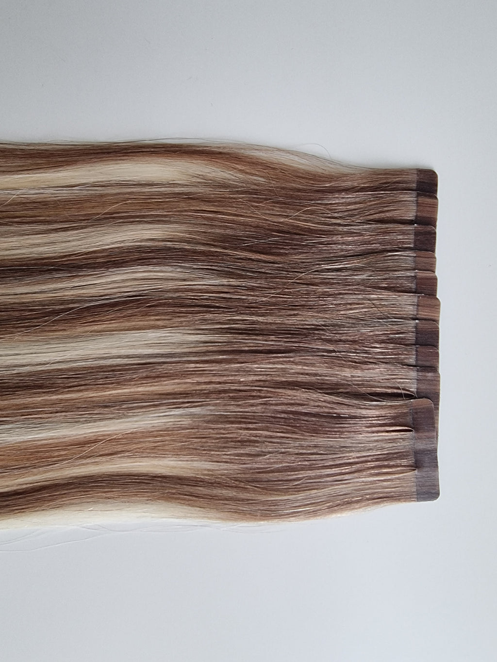 Tape in extensions Remy human hair #B6/613