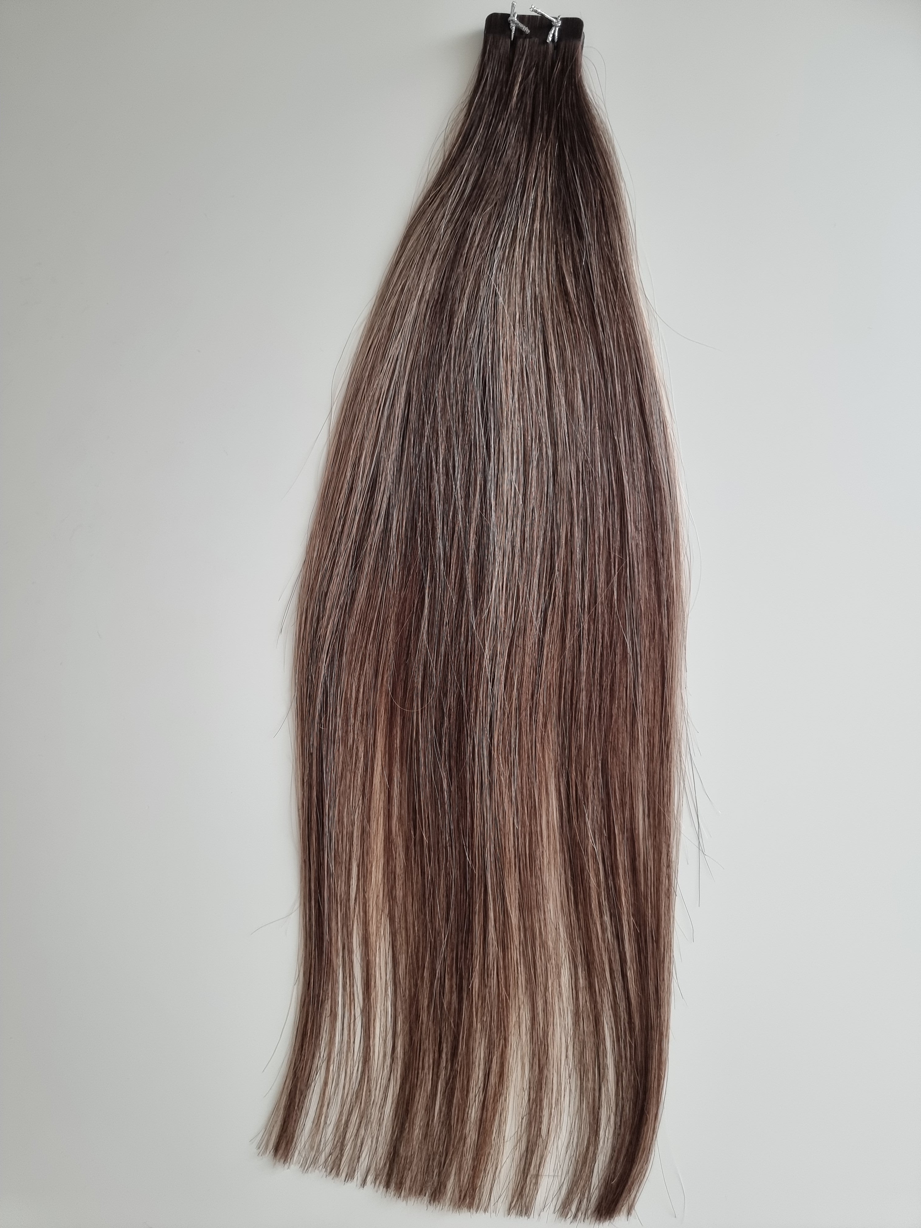 Tape in extensions Remy human hair #B4/10