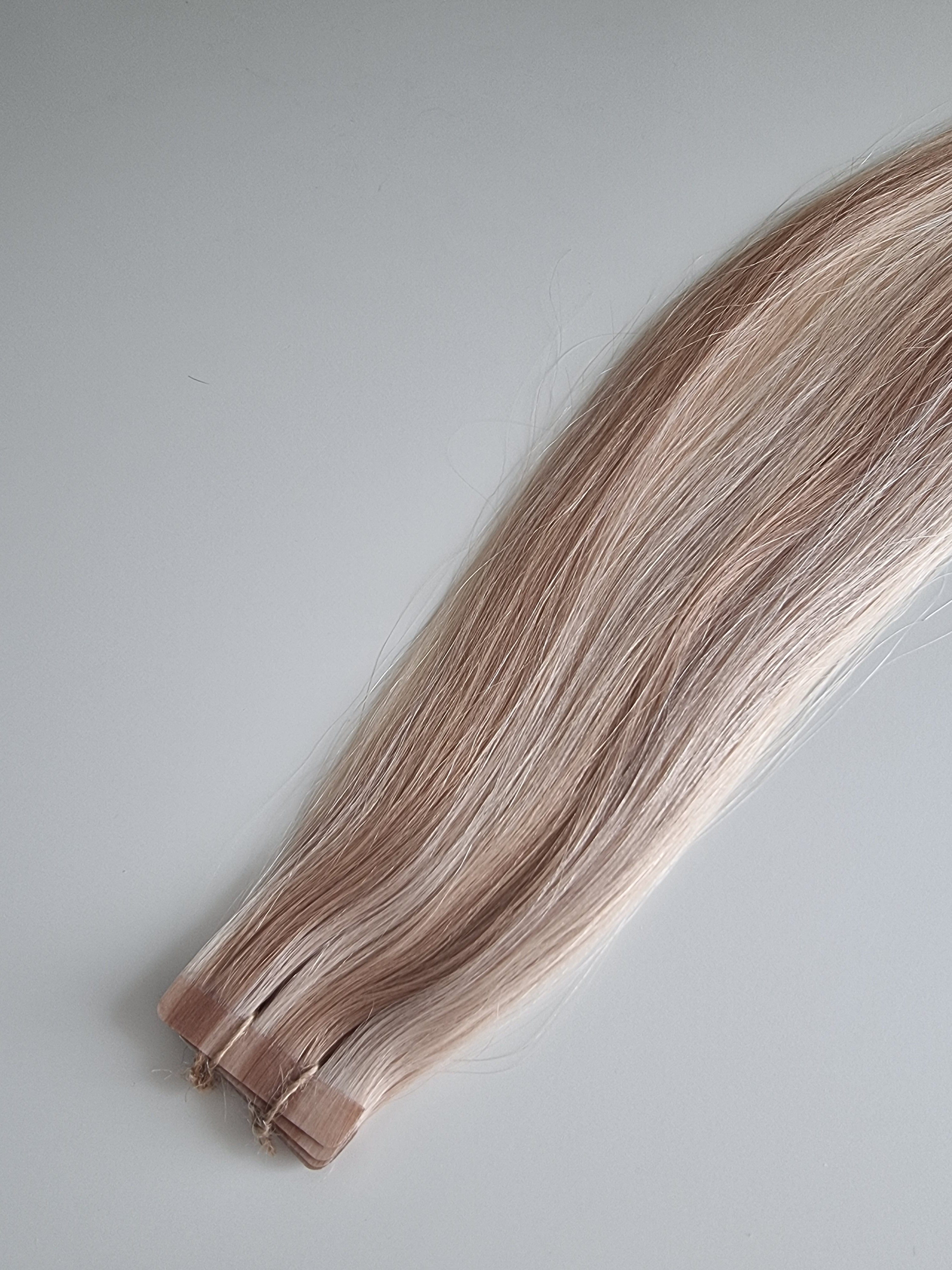 Tape in extensions Remy human hair #18/60A