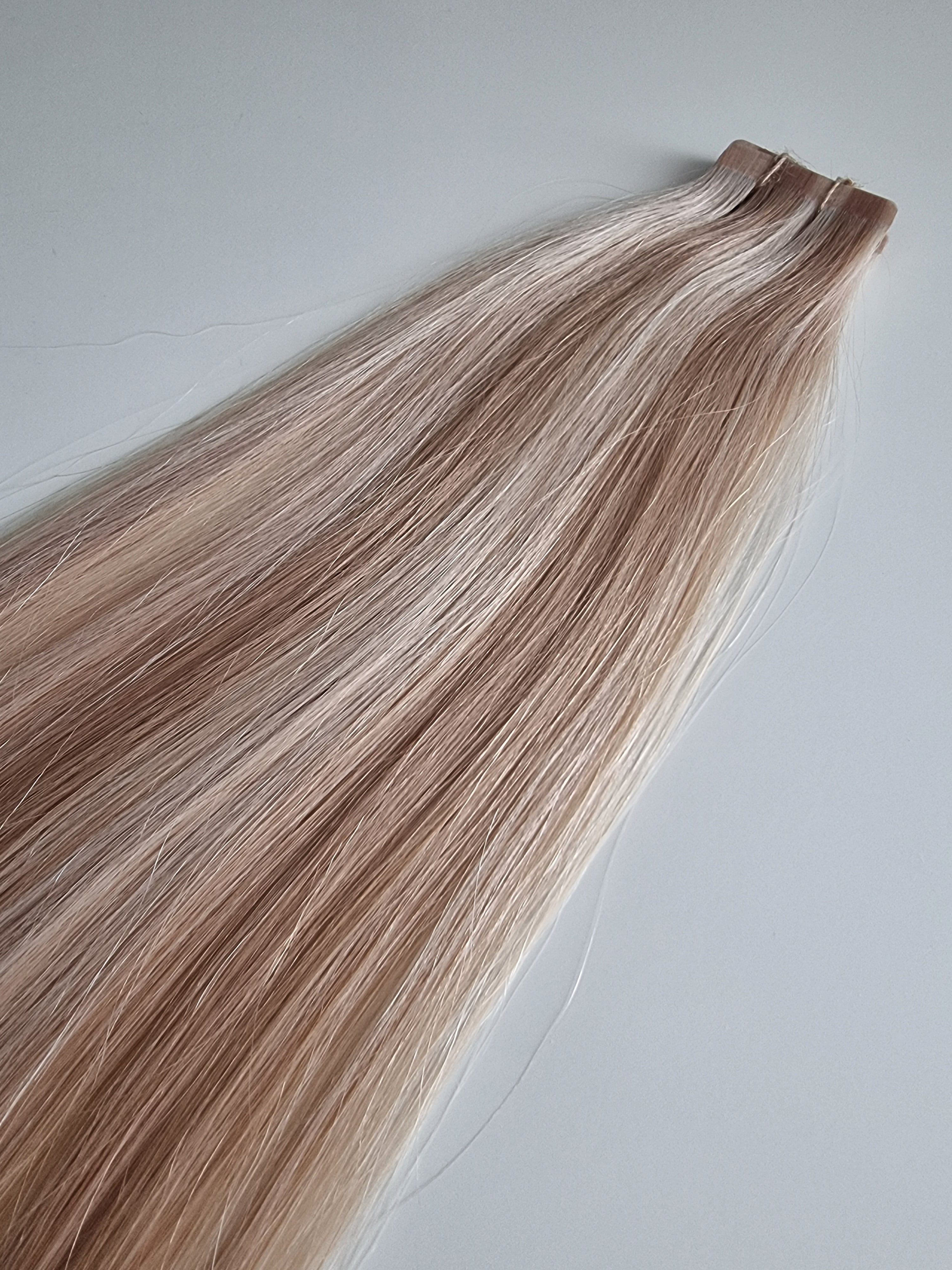 Tape in extensions Remy human hair #18/60A
