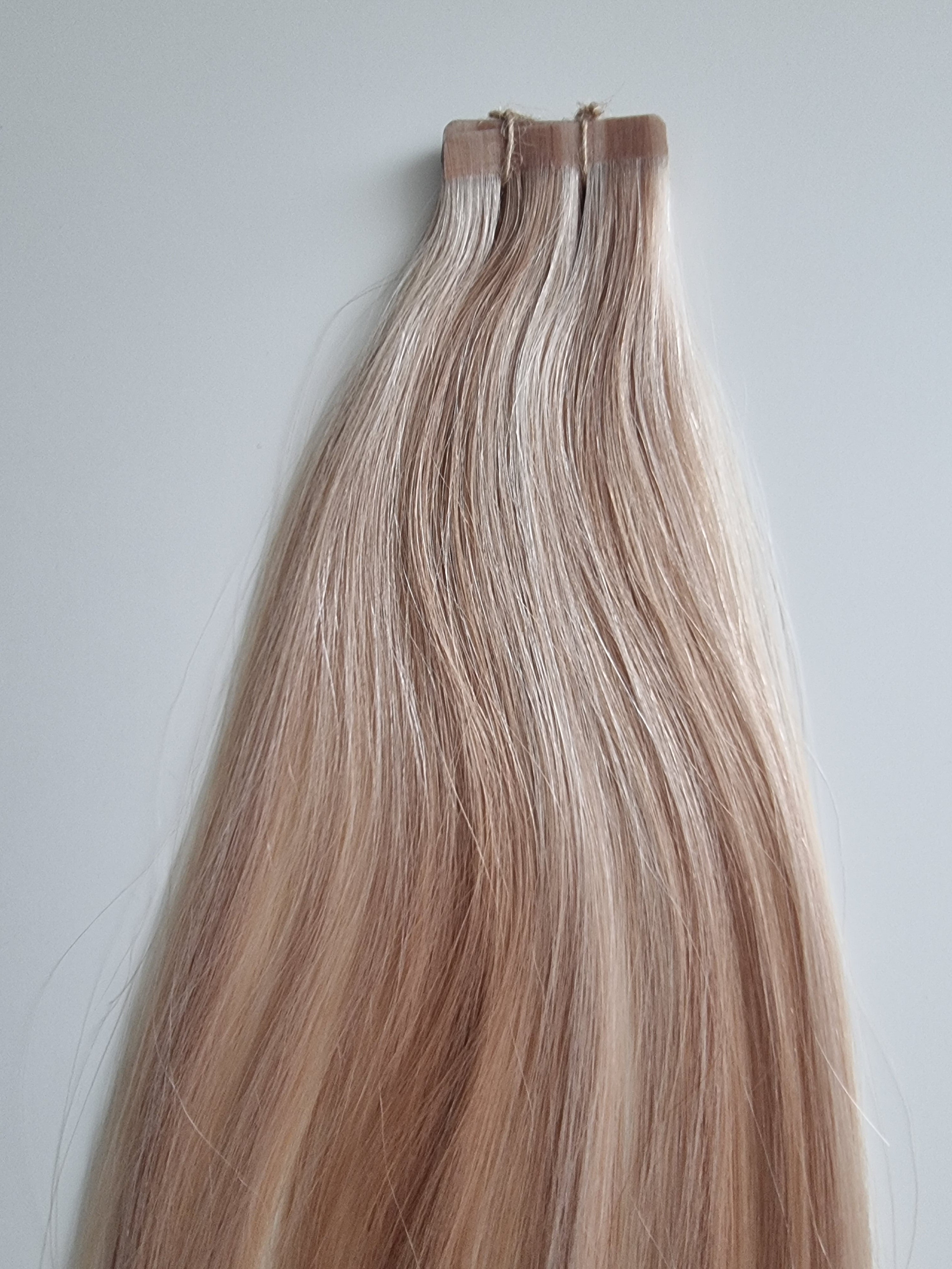 Tape in extensions Remy human hair #18/60A