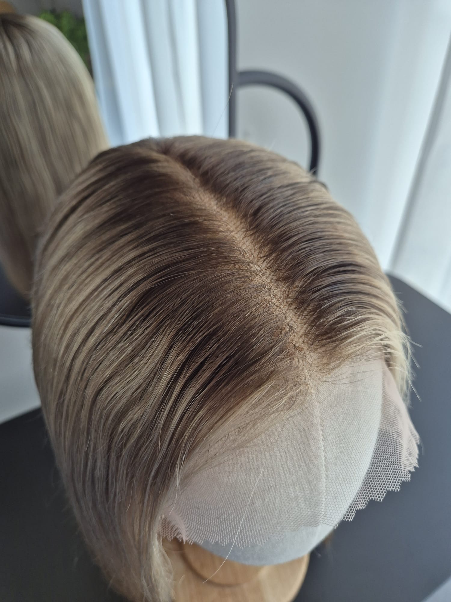 Remy Human Hair Wig HP004 (size S)— Platinum Collection
