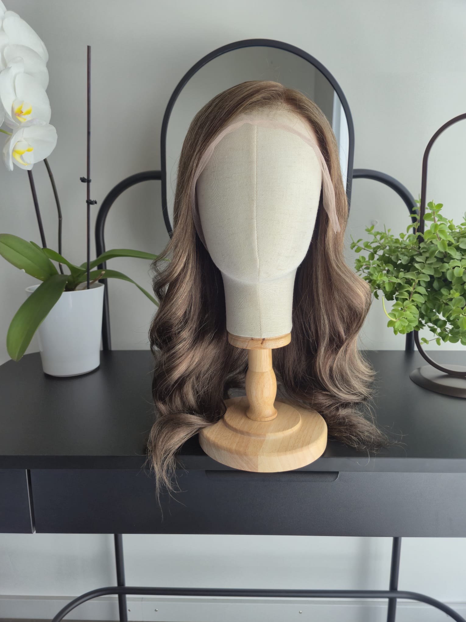 Remy Human Hair Wig HP003 (size S)— Platinum Collection