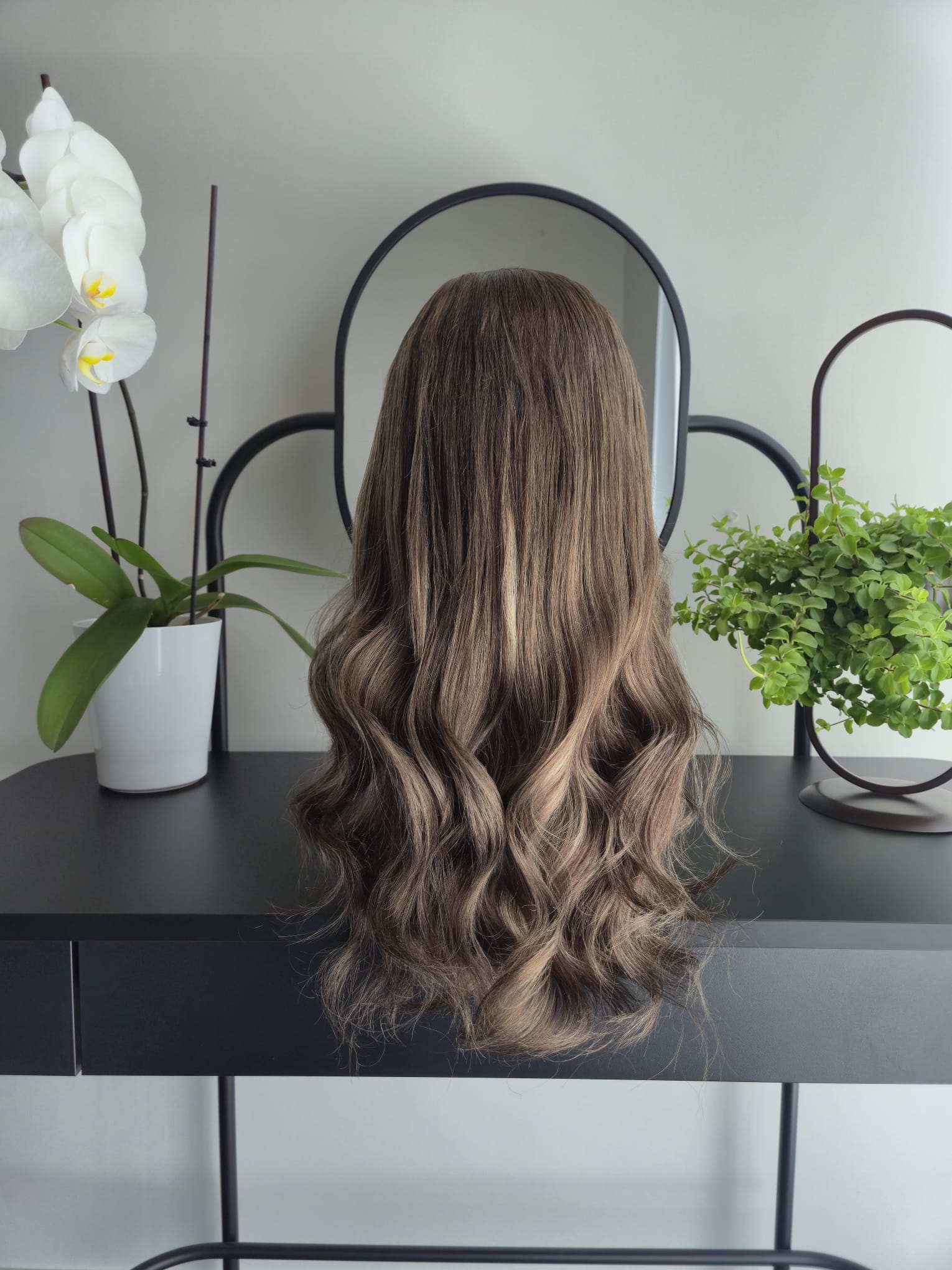 Remy Human Hair Wig HP003 (size S)— Platinum Collection