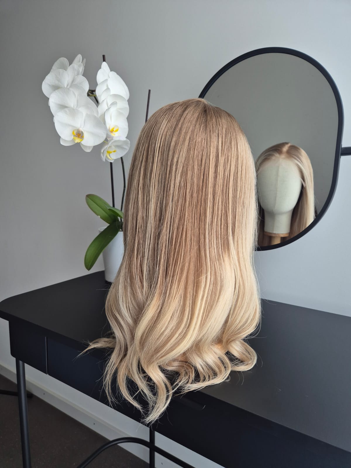 Remy Human Hair Wig HP005 (size XS)— Platinum Collection