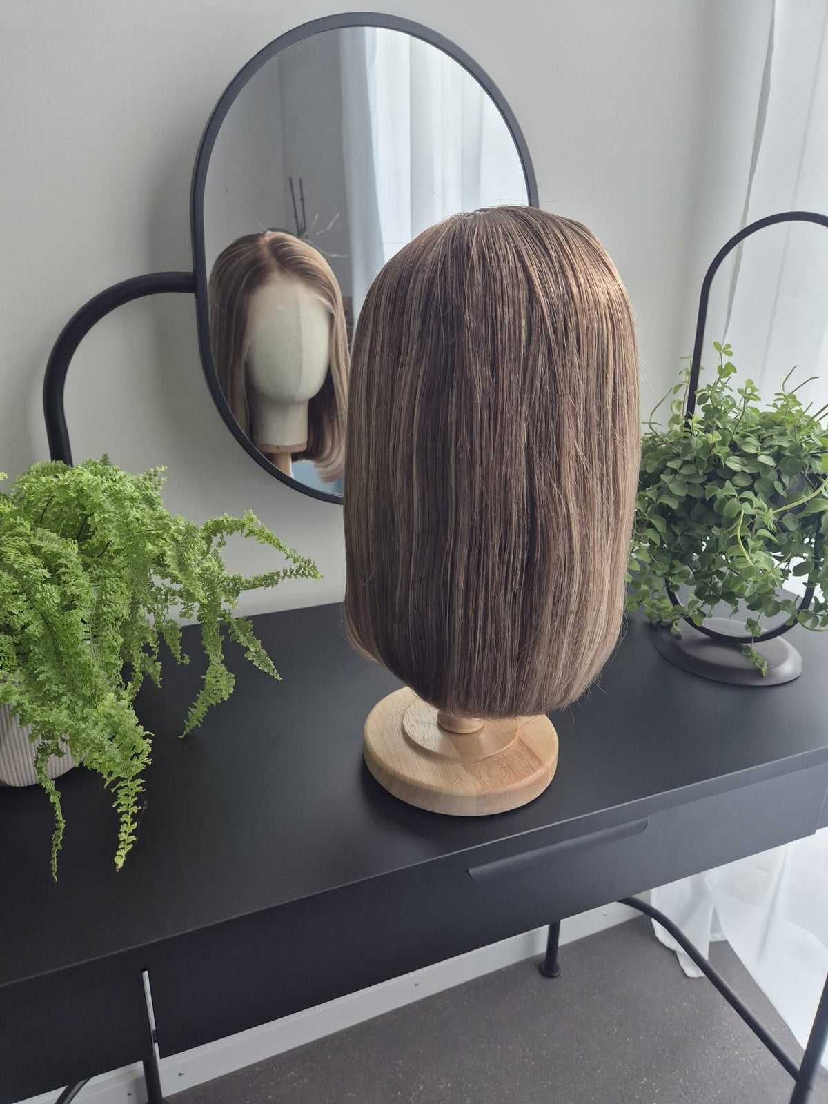 Remy Human Hair Wig HP005 (size M)— Platinum Collection